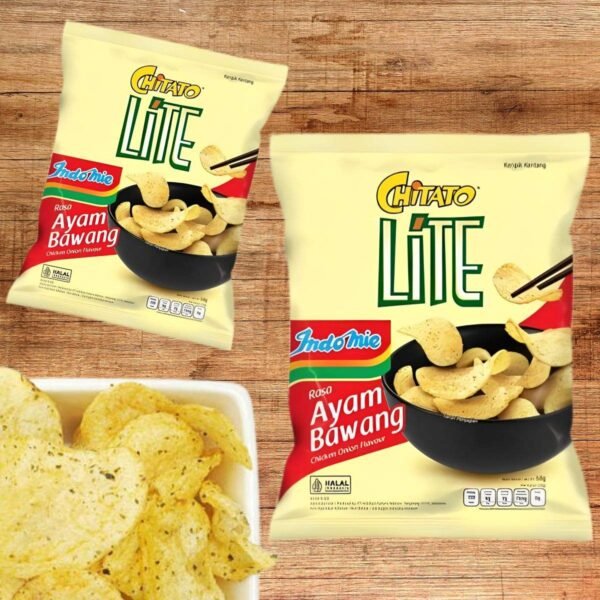 Indonesian Potato Chips Chicken Onion Flavor (68g)
