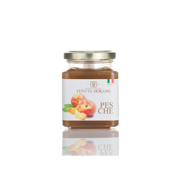 Premium Quality Made in Italy Sweet Peache Jam Without Preservatives From Fresh Fruit for Different Uses