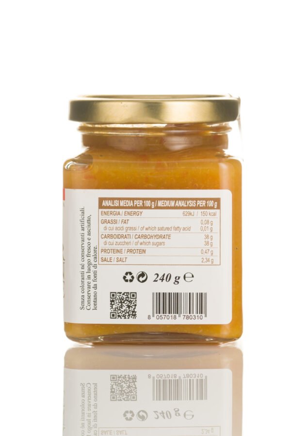 Made in Italy Hot Sale Delicious Mixed Fruit Jam Sweet and Aromatic Orange Jam for Different Uses