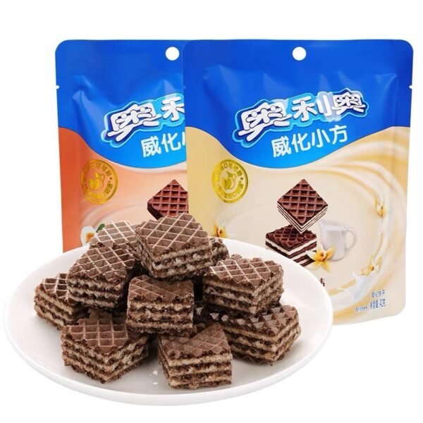Factory Price 42g Oreo Small Square Sandwich Wafer Oreo Exotic Snacks Healthy Snacks