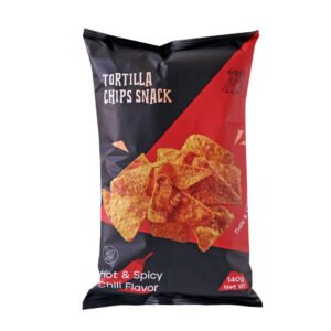 H77db60c0863b427985b8f70e97f16ef44.jpg Indonesian Imported Corn Chips Potato Chips Casual Snacks 140g Spicy Barbecue Flavor Inflated Bag