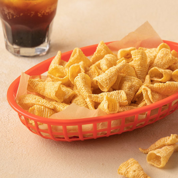 Korean Crispy Chips Wholesale High Quality Cheap Chips 67g Puffed Food Exotic Snacks Corn Bugles