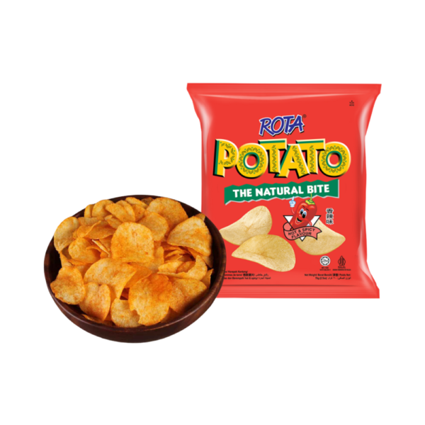 Oriental Rota Hot Spicy Potato Chips  10 x Mini Packs Halal