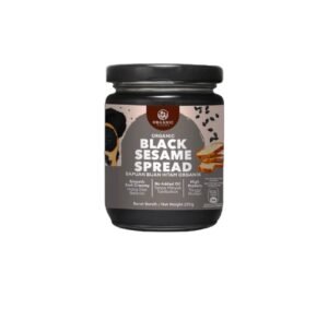 Organic 220g Premium Quality Sweet & Buttery Black Sesame Spread All Natural Ingredients Jam in Bottle